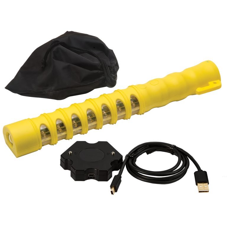 Yellow Baton Roadside LED Flare