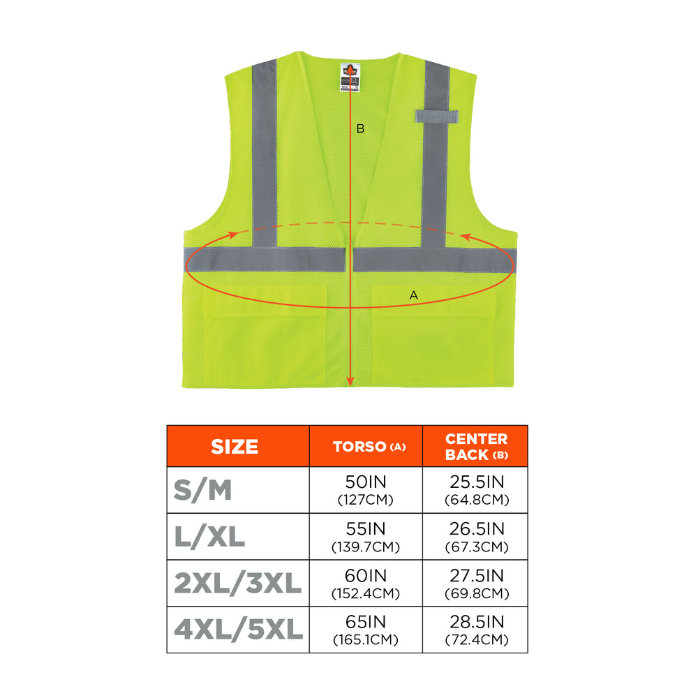 
                      
                        Glowear Class 2 Solid Mesh Vest
                      
                    