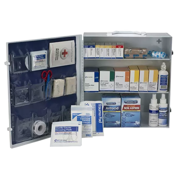 3-Shelf ANSI A+ First Aid Station, 658-Piece