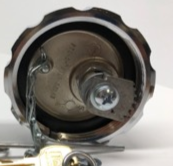 
                      
                        Volvo Low Sulfur Fuel Cap Chrome Locking Bottom
                      
                    