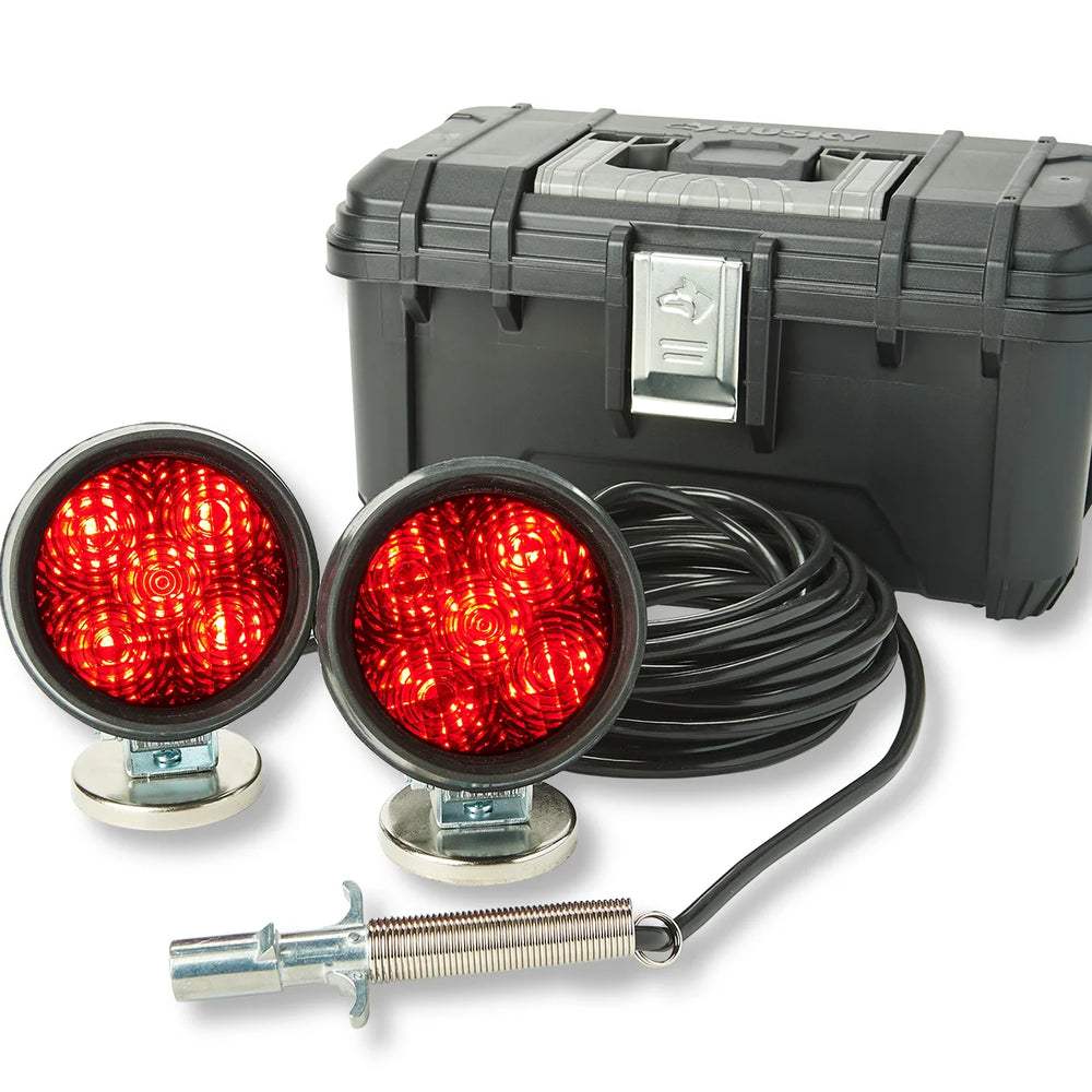 LED Heavy Duty Magnetic Towing Lights USA made w/ Carry case