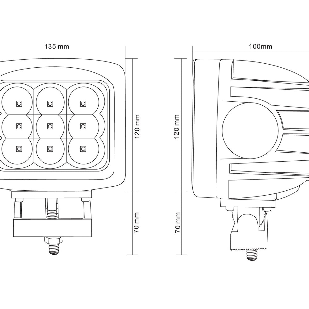 
                      
                        LED Heavy Duty 90-Watt Flood Light
                      
                    