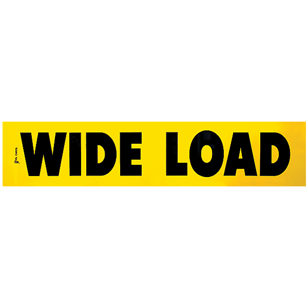 Wide Load Decal 18 Inch x 84 Inch