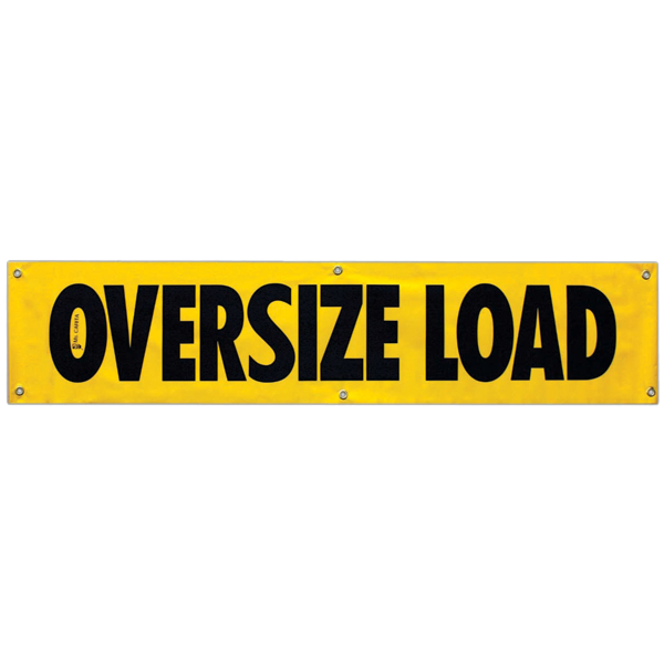 
                      
                        Vinyl Two Sided Oversize Load/Wide Load Banner with Grommets 18 Inch x 84 Inch
                      
                    