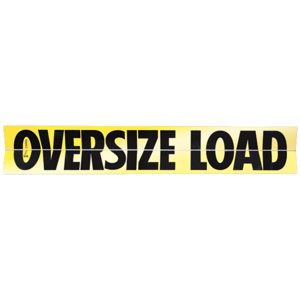 
                      
                        Aluminum Hinged Reflective Oversize Load Sign (CO Req) 12 Inch x 60 Inch
                      
                    