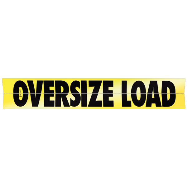 
                      
                        Aluminum Hinged Reflective Oversize Load Sign (CO Req) 12 Inch x 60 Inch
                      
                    