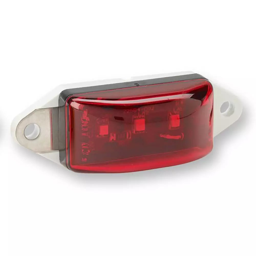 Red LED Clearance/Marker Light with Ear Mount Base