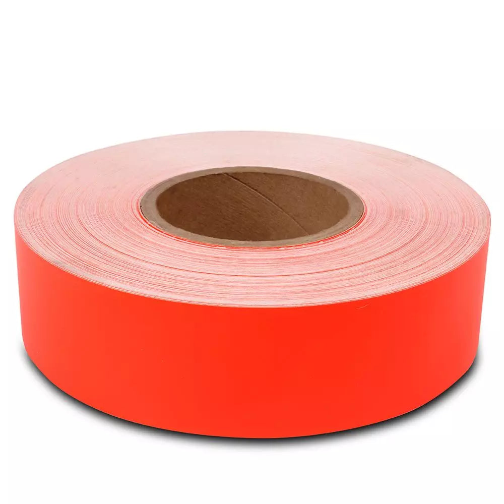 Fluorescent Orange Tape, 2" X 30' Roll