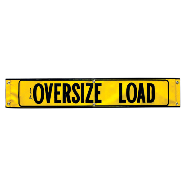 Mesh Oversize Load Banner (AZ Required) 12 Inch x 72 Inch