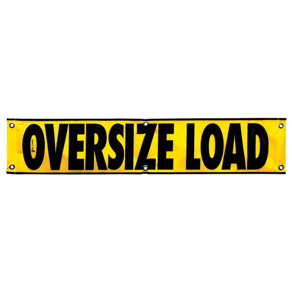 Mesh Oversize Load Banner with Grommets (CO req) 12 Inch x 60 Inch