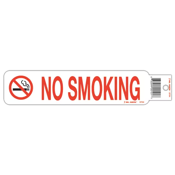 No Smoking Truck Decal