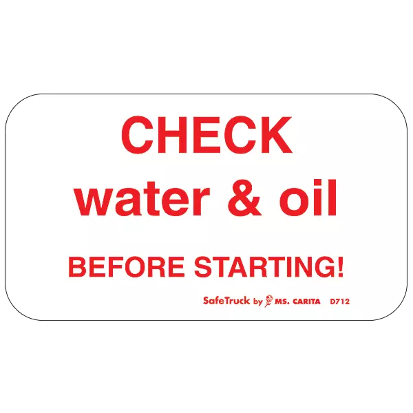 check-water-oil-decal