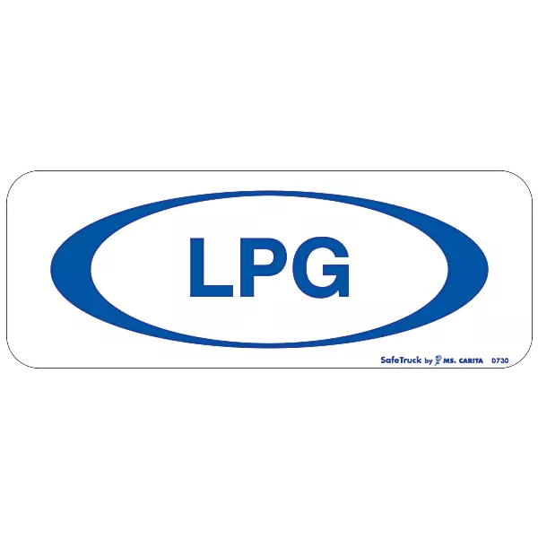 LPG with Oval Decal