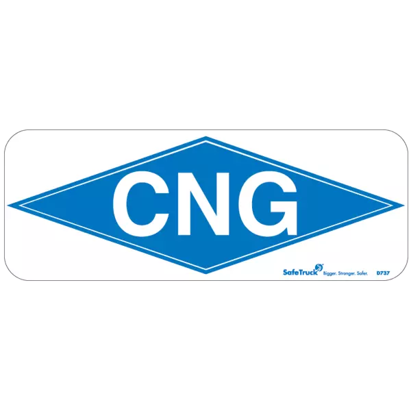 compressed natural gas vinyl decal sticker