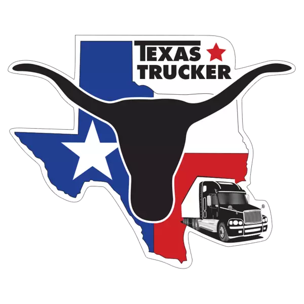 Texas Trucker Decal