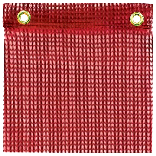 
                      
                        Mesh Red Grommet Flag
                      
                    