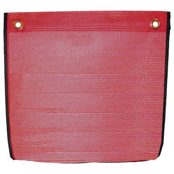 
                      
                        Mesh Red Grommet Flag
                      
                    