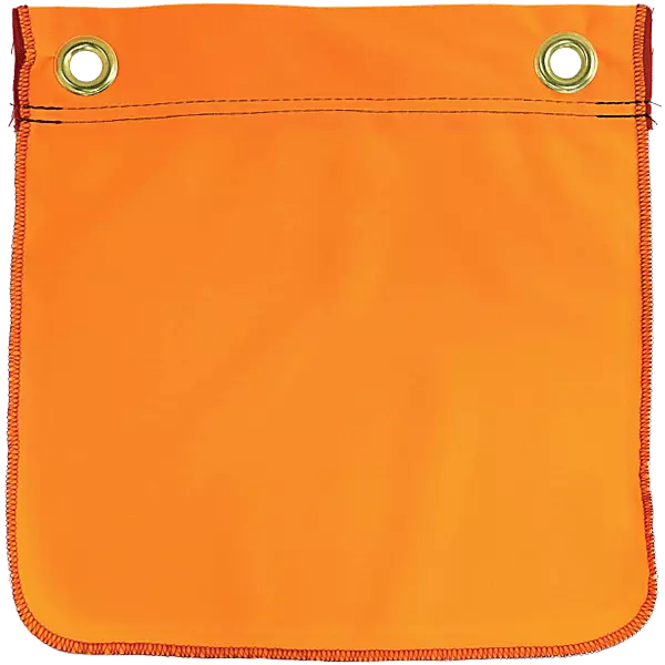 Flo-Orange Polyester Grommet Flag