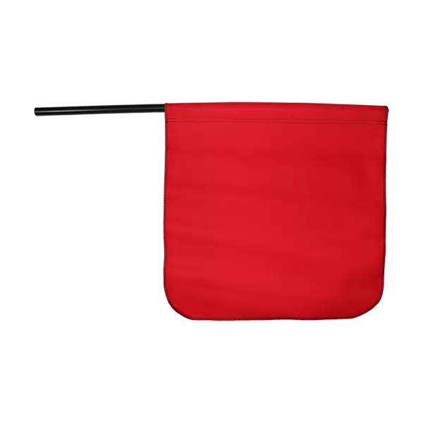 
                      
                        Solid Red Cotton Staff Flag
                      
                    