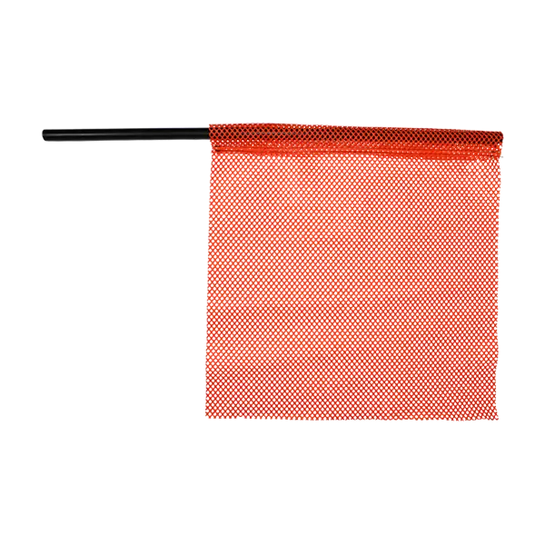 Jersey Flo-Orange Staff Flag