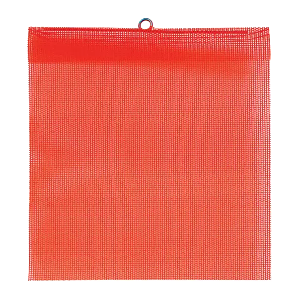 Flo-Orange Mesh Wire Loop Flag