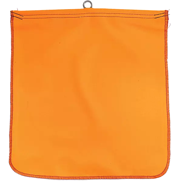 Flo-Orange Vinyl Wire Loop Flag