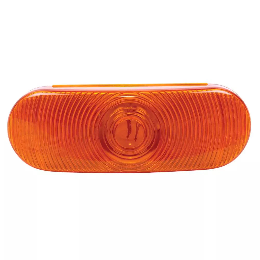 6.5" Oval Amber Sealed Turn Signal Lamp