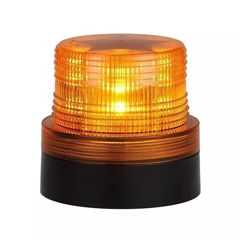 
                      
                        Amber Magnetic LED Beacon, Battery Operated w/ Dual Strobe Patterns
                      
                    