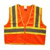 TruForce Class 2 Two-Tone Orange Mesh Vests