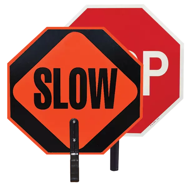 
                      
                        Stop/Slow Signs with Handle
                      
                    