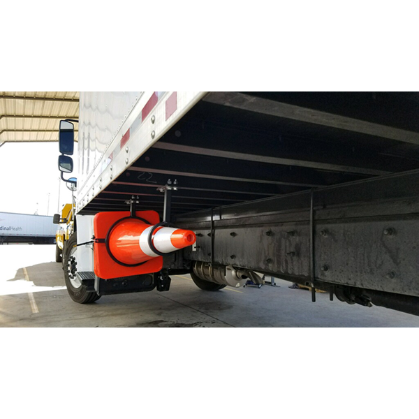 traffic cone holder for truck